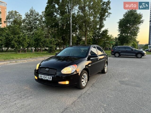 Чорний Хендай Акцент, об'ємом двигуна 1.4 л та пробігом 179 тис. км за 3700 $, фото 1 на Automoto.ua