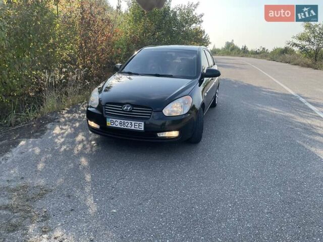 Черный Хендай Акцент, объемом двигателя 0 л и пробегом 281 тыс. км за 3900 $, фото 1 на Automoto.ua