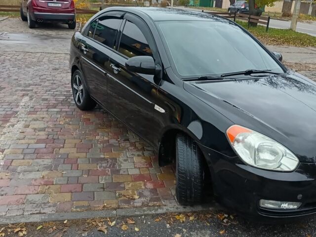 Чорний Хендай Акцент, об'ємом двигуна 1.4 л та пробігом 178 тис. км за 5400 $, фото 1 на Automoto.ua
