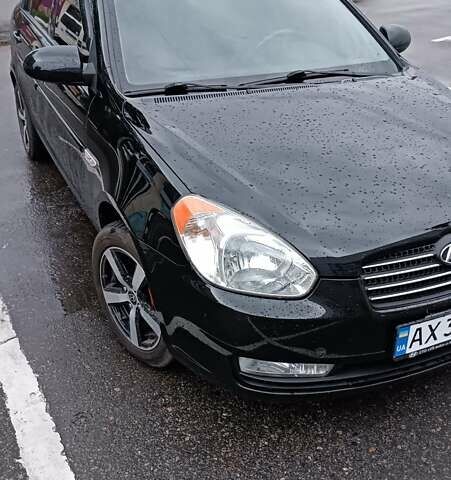 Чорний Хендай Акцент, об'ємом двигуна 1.4 л та пробігом 167 тис. км за 5400 $, фото 1 на Automoto.ua