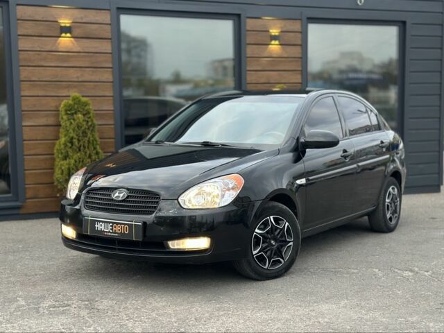 Чорний Хендай Акцент, об'ємом двигуна 1.4 л та пробігом 250 тис. км за 5100 $, фото 1 на Automoto.ua