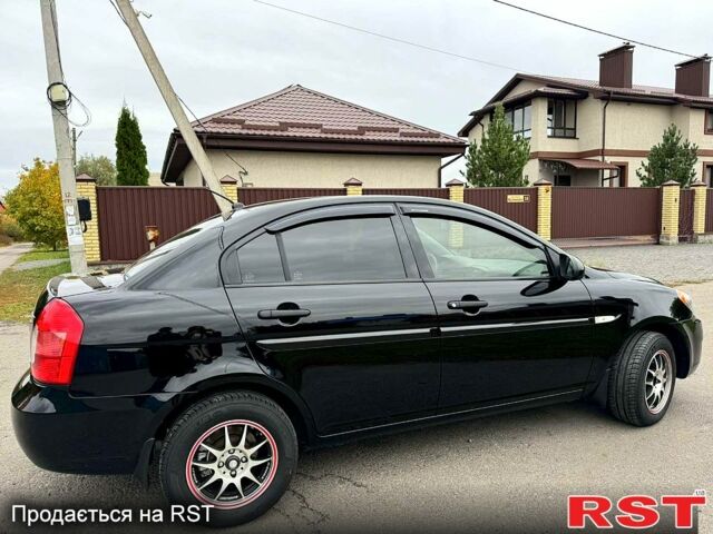 Черный Хендай Акцент, объемом двигателя 1.5 л и пробегом 190 тыс. км за 5800 $, фото 1 на Automoto.ua