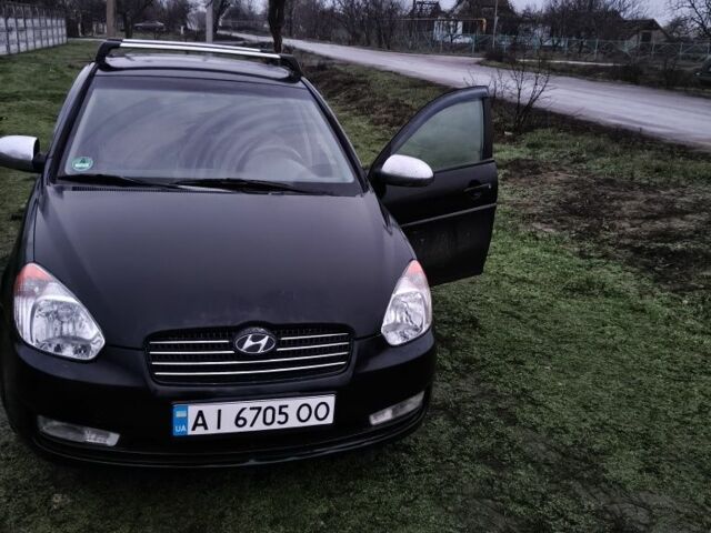 Чорний Хендай Акцент, об'ємом двигуна 1.6 л та пробігом 310 тис. км за 4200 $, фото 1 на Automoto.ua