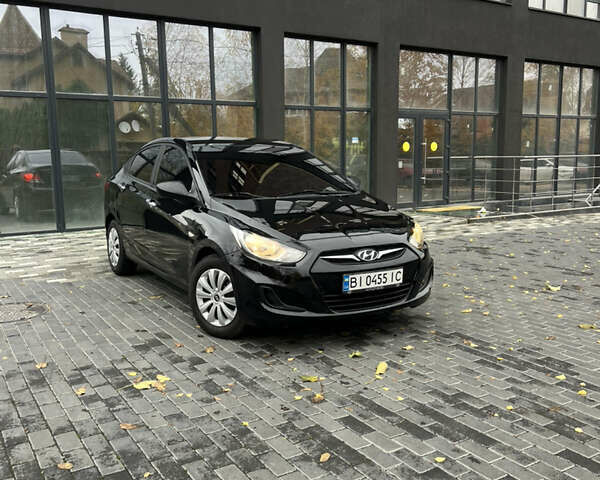 Хендай Акцент 2011 в Полтаве на Automoto.ua Черный Хендай Акцент, объемом двигателя 1.4 л и пробегом 186 тыс. км за 5999 $, фото 1 на Automoto.ua