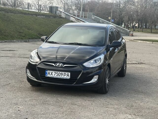 Чорний Хендай Акцент, об'ємом двигуна 1.4 л та пробігом 141 тис. км за 7500 $, фото 1 на Automoto.ua