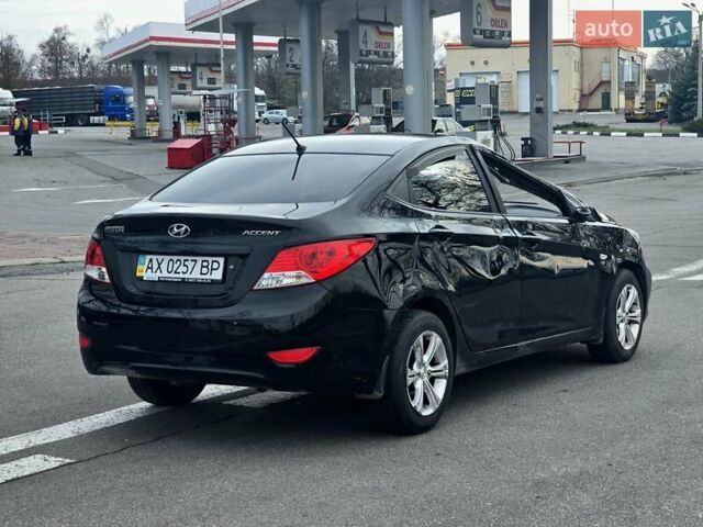 Чорний Хендай Акцент, об'ємом двигуна 1.4 л та пробігом 160 тис. км за 2700 $, фото 1 на Automoto.ua