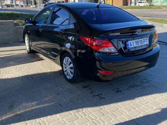 Чорний Хендай Акцент, об'ємом двигуна 1.4 л та пробігом 130 тис. км за 7900 $, фото 1 на Automoto.ua
