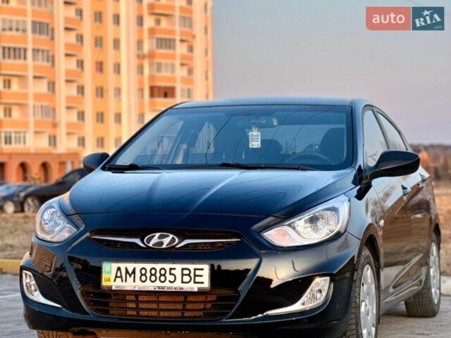 Черный Хендай Акцент, объемом двигателя 1.6 л и пробегом 172 тыс. км за 9000 $, фото 1 на Automoto.ua