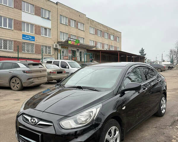 Чорний Хендай Акцент, об'ємом двигуна 1.4 л та пробігом 119 тис. км за 7500 $, фото 1 на Automoto.ua