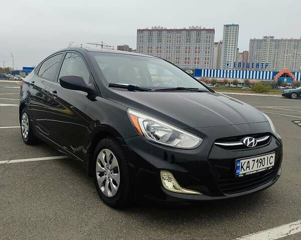 Черный Хендай Акцент, объемом двигателя 1.59 л и пробегом 168 тыс. км за 9150 $, фото 1 на Automoto.ua