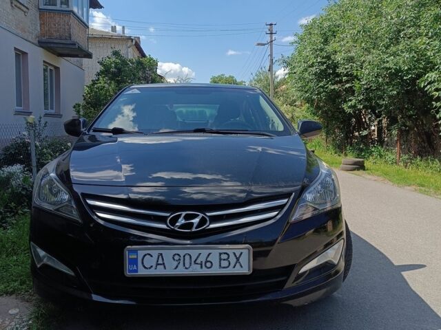 Чорний Хендай Акцент, об'ємом двигуна 1.4 л та пробігом 155 тис. км за 8000 $, фото 1 на Automoto.ua