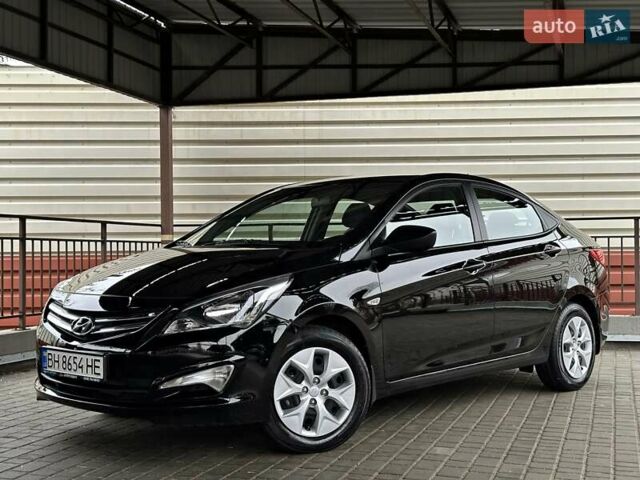 Чорний Хендай Акцент, об'ємом двигуна 1.4 л та пробігом 10 тис. км за 12900 $, фото 1 на Automoto.ua