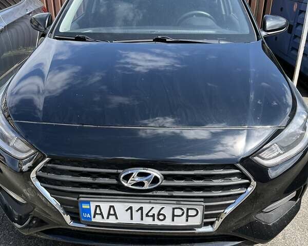 Хендай Акцент 2017 в Киеве на Automoto.ua Черный Хендай Акцент, объемом двигателя 1.37 л и пробегом 104 тыс. км за 9100 $, фото 1 на Automoto.ua