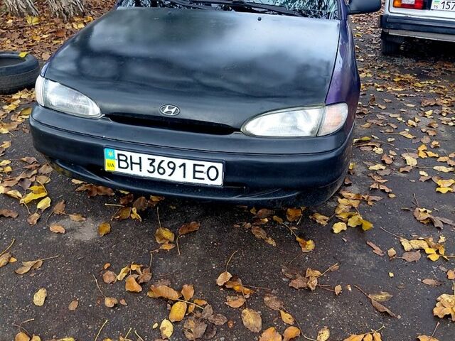 Фиолетовый Хендай Акцент, объемом двигателя 1.5 л и пробегом 120 тыс. км за 1300 $, фото 1 на Automoto.ua