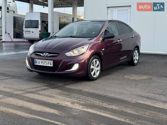 Фиолетовый Хендай Акцент, объемом двигателя 1.6 л и пробегом 154 тыс. км за 7000 $, фото 1 на Automoto.ua