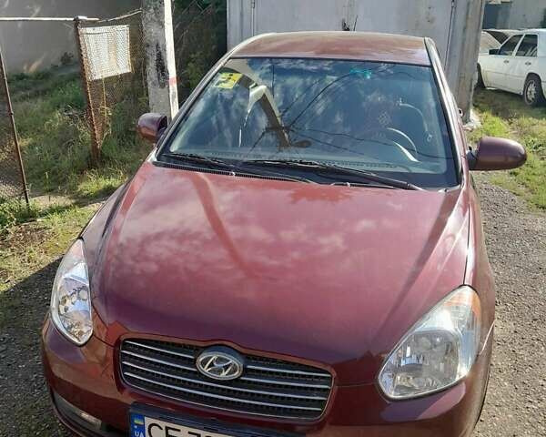 Червоний Хендай Акцент, об'ємом двигуна 1.4 л та пробігом 80 тис. км за 5500 $, фото 1 на Automoto.ua