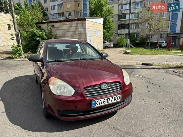 Червоний Хендай Акцент, об'ємом двигуна 1.4 л та пробігом 188 тис. км за 4600 $, фото 1 на Automoto.ua