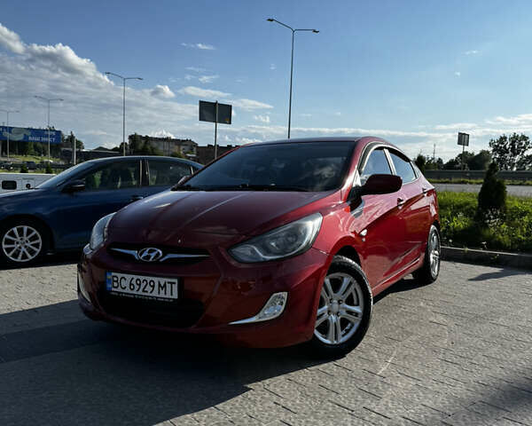 Червоний Хендай Акцент, об'ємом двигуна 1.59 л та пробігом 164 тис. км за 7000 $, фото 1 на Automoto.ua