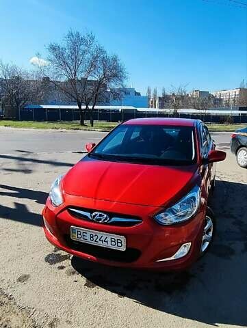Червоний Хендай Акцент, об'ємом двигуна 1.4 л та пробігом 190 тис. км за 6700 $, фото 1 на Automoto.ua