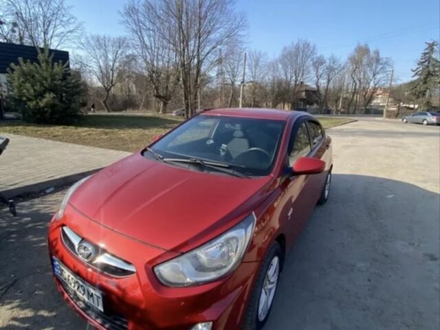 Красный Хендай Акцент, объемом двигателя 1.6 л и пробегом 165 тыс. км за 6900 $, фото 1 на Automoto.ua
