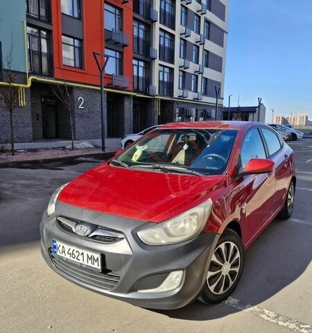 Червоний Хендай Акцент, об'ємом двигуна 1.4 л та пробігом 208 тис. км за 3500 $, фото 1 на Automoto.ua