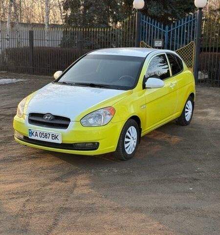 Жовтий Хендай Акцент, об'ємом двигуна 1.4 л та пробігом 250 тис. км за 4000 $, фото 1 на Automoto.ua