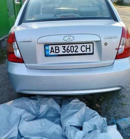 Серый Хендай Акцент, объемом двигателя 1.4 л и пробегом 162 тыс. км за 2200 $, фото 1 на Automoto.ua