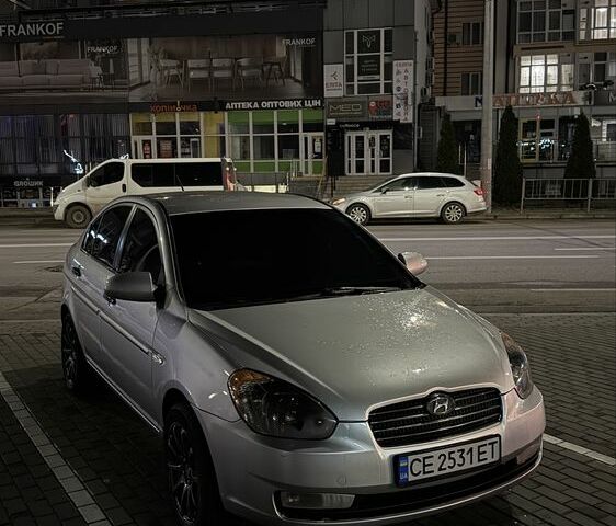 Серый Хендай Акцент, объемом двигателя 1.4 л и пробегом 253 тыс. км за 3850 $, фото 1 на Automoto.ua