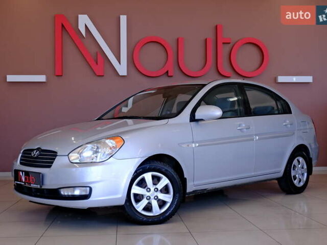 Серый Хендай Акцент, объемом двигателя 1.6 л и пробегом 55 тыс. км за 6900 $, фото 1 на Automoto.ua