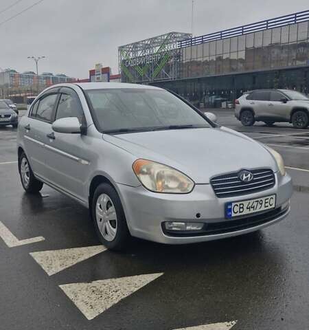 Сірий Хендай Акцент, об'ємом двигуна 1.49 л та пробігом 268 тис. км за 3500 $, фото 1 на Automoto.ua