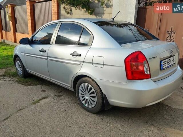 Сірий Хендай Акцент, об'ємом двигуна 1.4 л та пробігом 134 тис. км за 6200 $, фото 1 на Automoto.ua