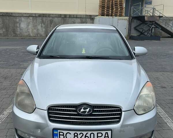 Сірий Хендай Акцент, об'ємом двигуна 1.4 л та пробігом 237 тис. км за 4700 $, фото 1 на Automoto.ua