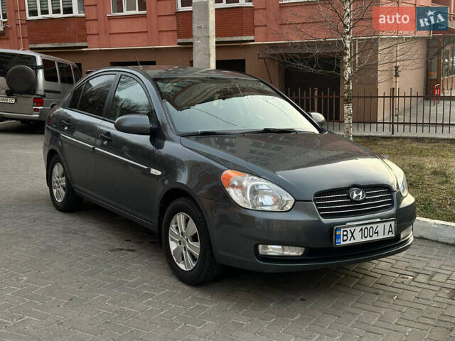 Сірий Хендай Акцент, об'ємом двигуна 1.49 л та пробігом 154 тис. км за 5200 $, фото 1 на Automoto.ua