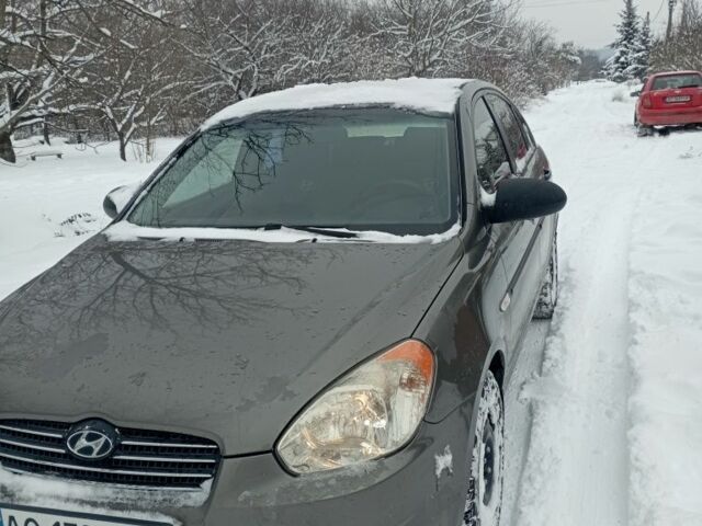 Сірий Хендай Акцент, об'ємом двигуна 1.4 л та пробігом 244 тис. км за 4100 $, фото 1 на Automoto.ua