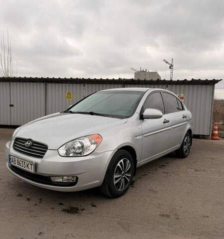 Серый Хендай Акцент, объемом двигателя 1.4 л и пробегом 128 тыс. км за 6100 $, фото 1 на Automoto.ua