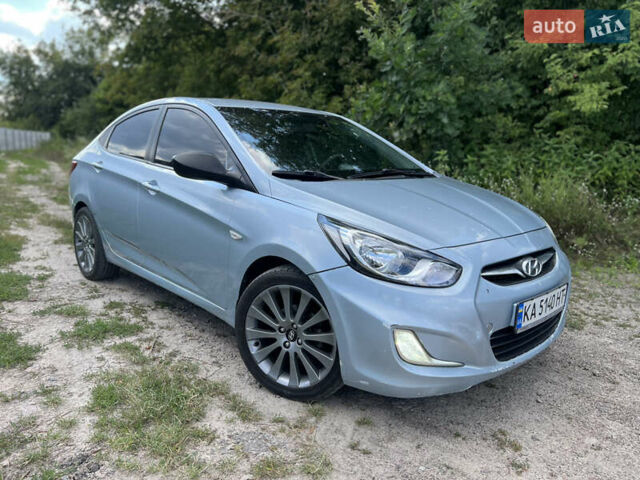 Серый Хендай Акцент, объемом двигателя 1.4 л и пробегом 295 тыс. км за 5900 $, фото 1 на Automoto.ua