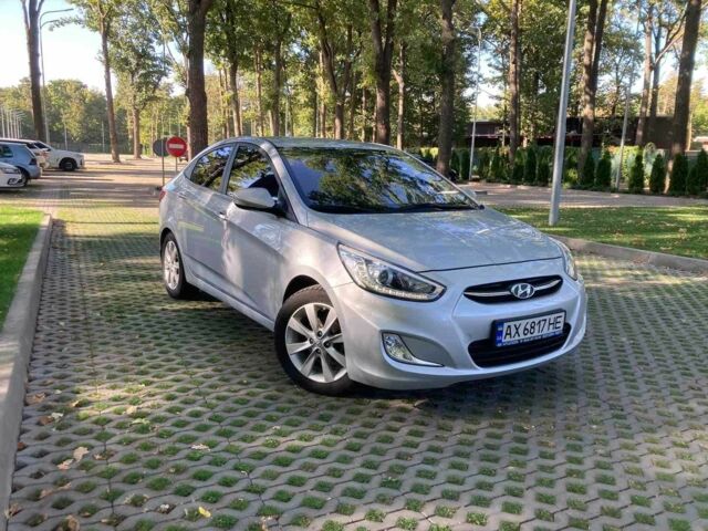 Серый Хендай Акцент, объемом двигателя 1.4 л и пробегом 117 тыс. км за 10100 $, фото 1 на Automoto.ua