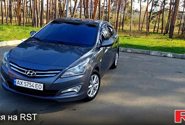 Сірий Хендай Акцент, об'ємом двигуна 1.4 л та пробігом 82 тис. км за 11000 $, фото 1 на Automoto.ua