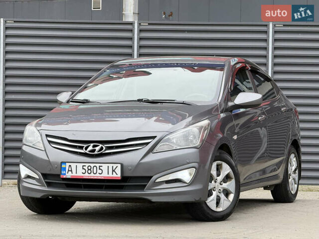 Сірий Хендай Акцент, об'ємом двигуна 1.4 л та пробігом 140 тис. км за 8200 $, фото 1 на Automoto.ua