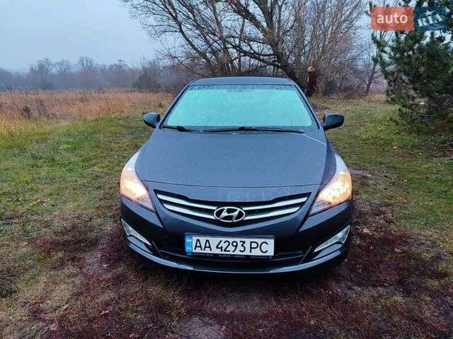 Сірий Хендай Акцент, об'ємом двигуна 1.4 л та пробігом 121 тис. км за 7500 $, фото 1 на Automoto.ua