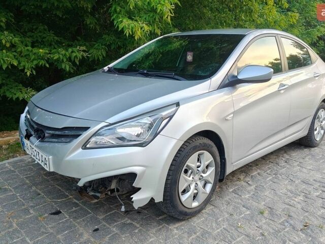 Сірий Хендай Акцент, об'ємом двигуна 1.4 л та пробігом 140 тис. км за 5700 $, фото 1 на Automoto.ua