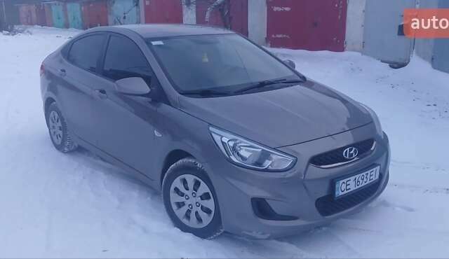 Серый Хендай Акцент, объемом двигателя 1.4 л и пробегом 116 тыс. км за 9000 $, фото 1 на Automoto.ua