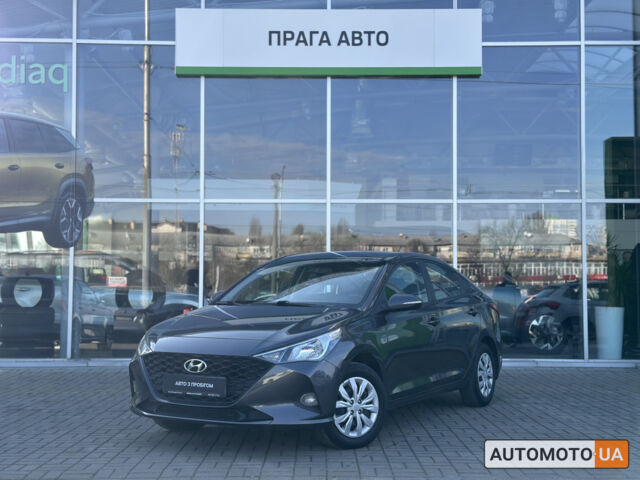 Сірий Хендай Акцент, об'ємом двигуна 1.4 л та пробігом 63 тис. км за 11900 $, фото 1 на Automoto.ua