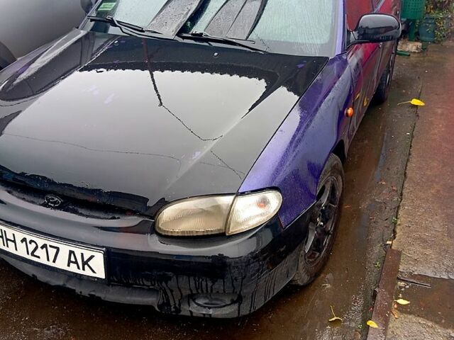 Синий Хендай Акцент, объемом двигателя 1.3 л и пробегом 411 тыс. км за 850 $, фото 1 на Automoto.ua