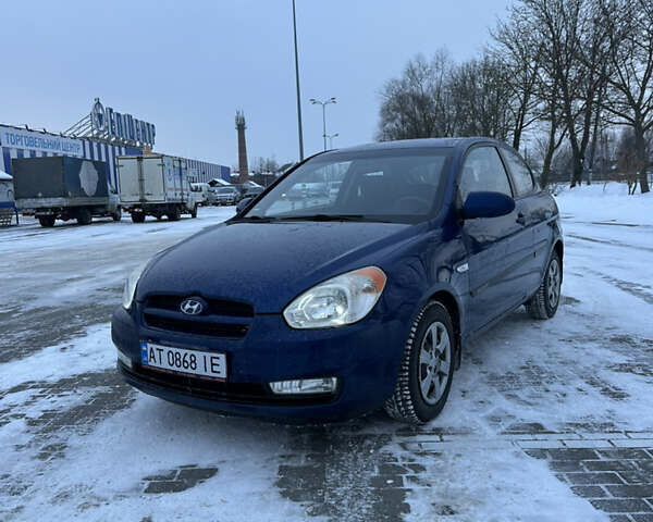 Синій Хендай Акцент, об'ємом двигуна 1.4 л та пробігом 225 тис. км за 4250 $, фото 1 на Automoto.ua