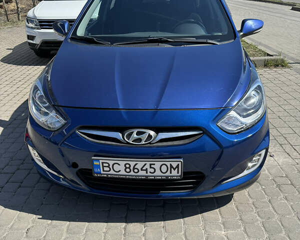 Синій Хендай Акцент, об'ємом двигуна 1.59 л та пробігом 105 тис. км за 8500 $, фото 1 на Automoto.ua