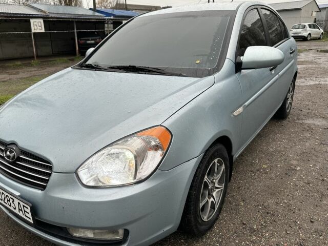 Синий Хендай Акцент, объемом двигателя 1.4 л и пробегом 174 тыс. км за 4999 $, фото 1 на Automoto.ua