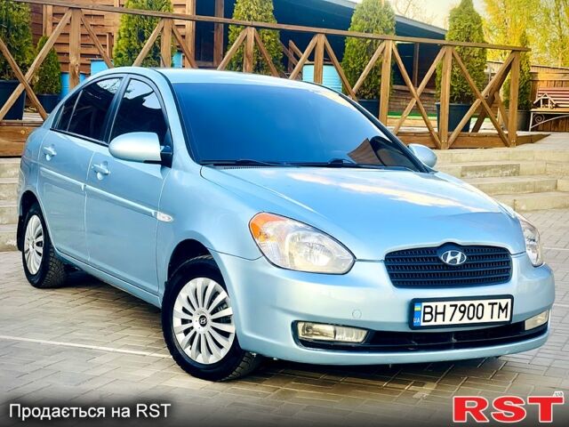 Хендай Акцент 2007 в Кривом Роге на Automoto.ua Синий Хендай Акцент, объемом двигателя 1.6 л и пробегом 190 тыс. км за 4350 $, фото 1 на Automoto.ua
