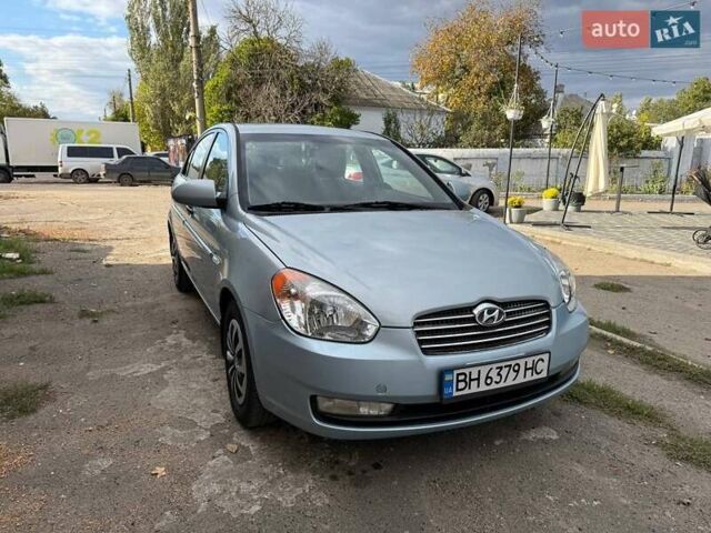 Синій Хендай Акцент, об'ємом двигуна 1.49 л та пробігом 121 тис. км за 5300 $, фото 1 на Automoto.ua