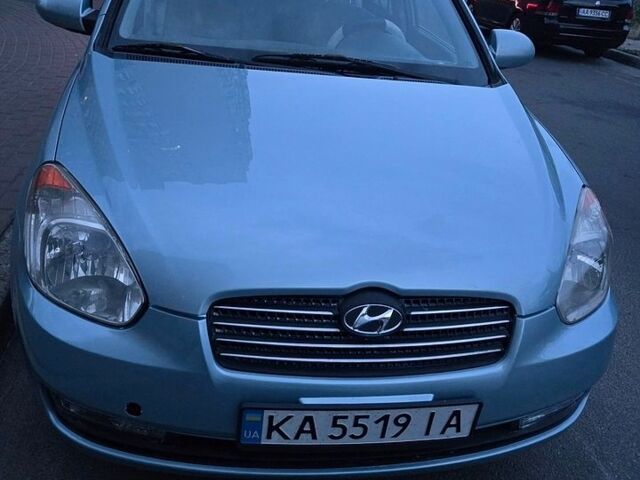 Синий Хендай Акцент, объемом двигателя 1.4 л и пробегом 180 тыс. км за 4500 $, фото 1 на Automoto.ua